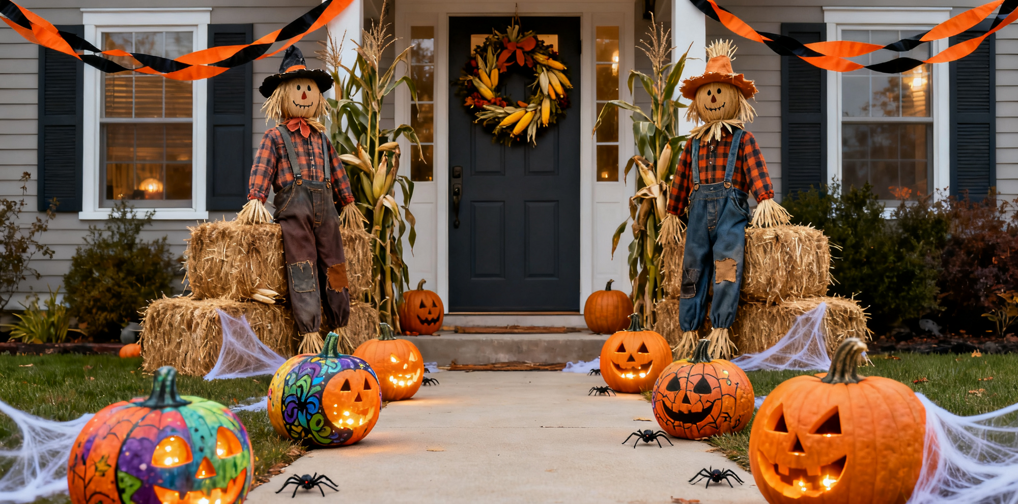 Easy Step-by-Step Halloween Small Garden Decor Tutorial for Families