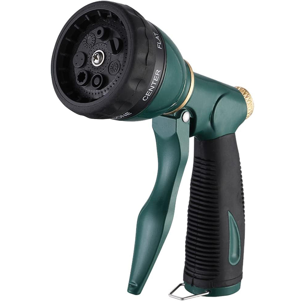 FANHAO Heavy-Duty Metal Hose Nozzle - 7 Spray Modes, High Pressure - FANHAO