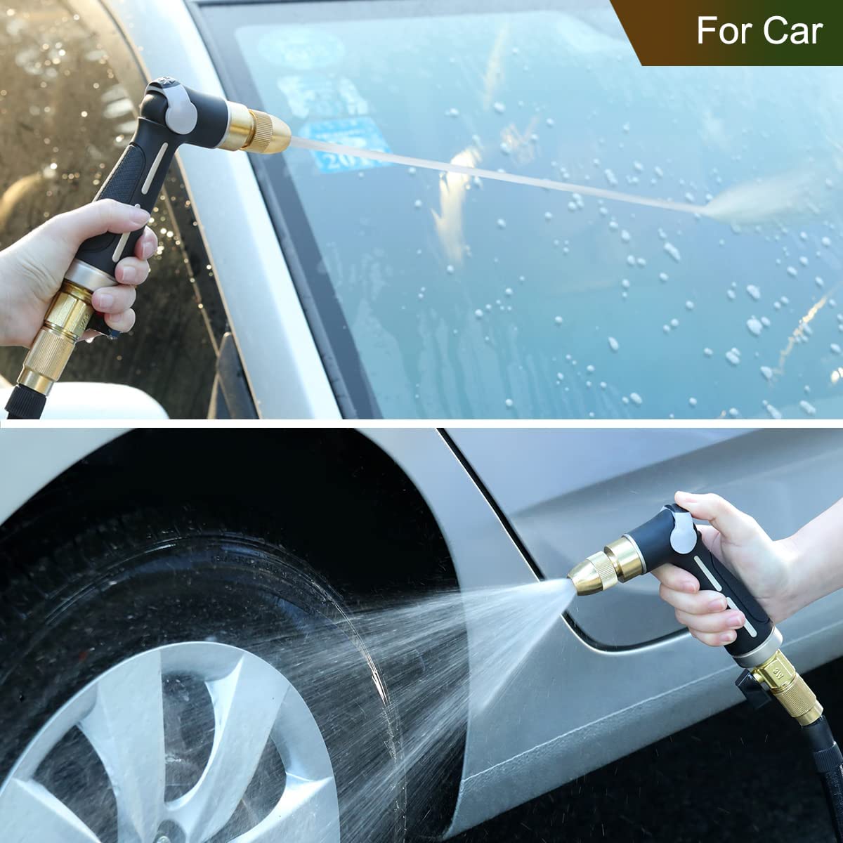 FANHAO Garden Hose Nozzle with High Pressure Jet - FANHAO