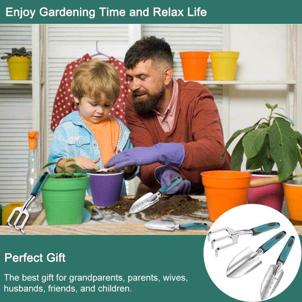 FANHAO Heavy Duty Garden 3 Pieces Tool Set - FANHAO