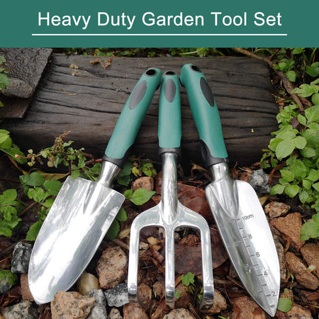 FANHAO Heavy Duty Garden 3 Pieces Tool Set - FANHAO