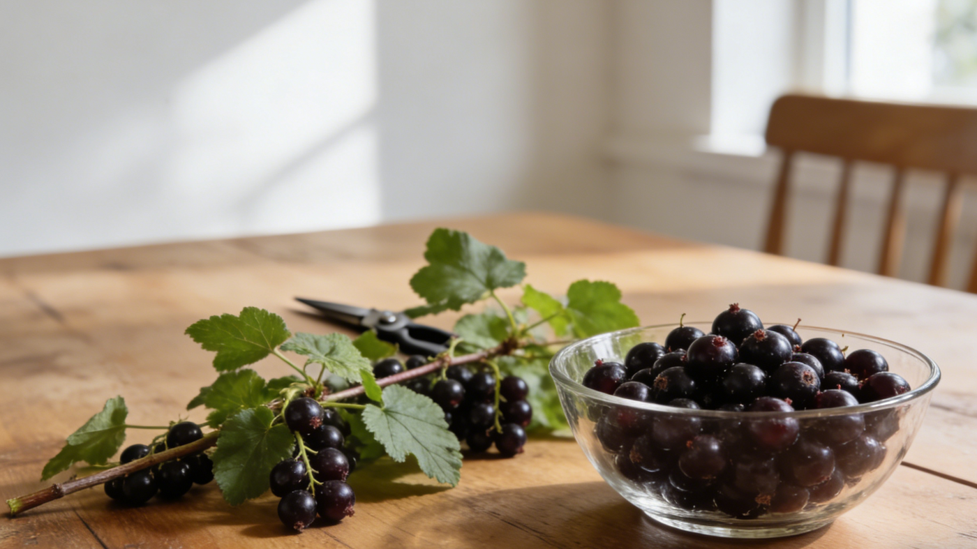 How to Grow Blackcurrants at Home: A Beginner-Friendly Guide