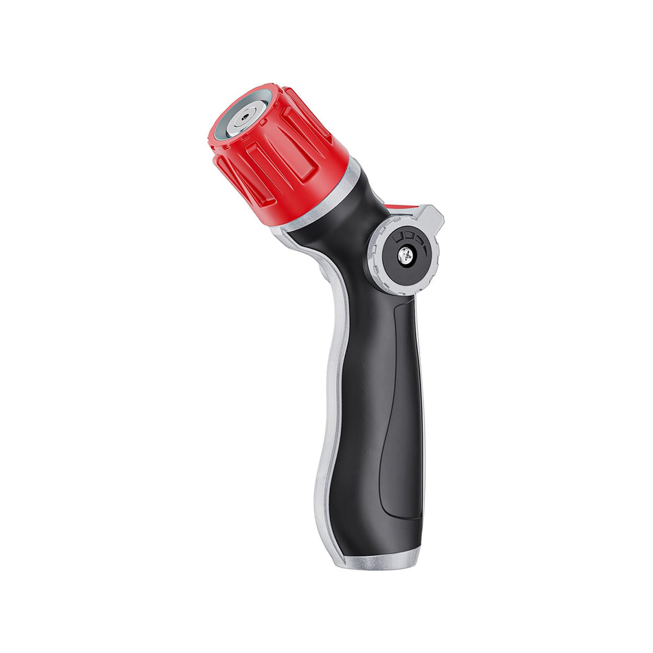 FANHAO Metal Thumb Control Adjustable Nozzle with 30% Higher Water Flow, Heavy Duty Garden Hose Nozzle High Pressure Water Nozzle