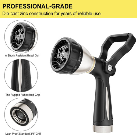 FANHAO Heavy Duty Fireman's Hose Nozzle - FANHAO