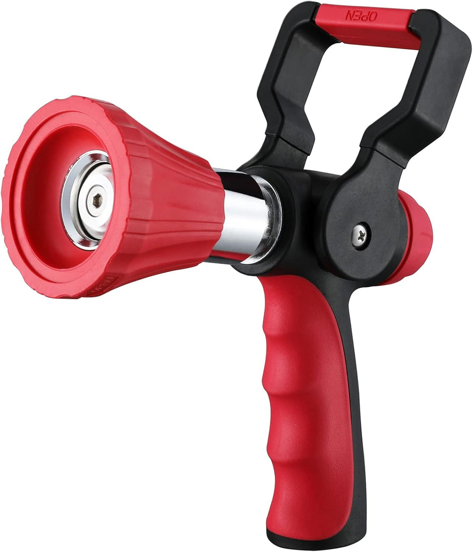 FANHAO High Pressure Fireman's Spray Nozzle with Lever Handle and Slip Ergonomic Grip