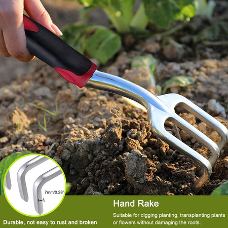 FANHAO Garden Tool Set, 3 Piece Heavy Duty Garden Trowels - FANHAO