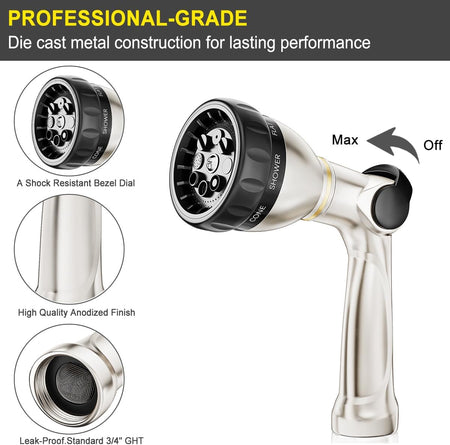 Heavy Duty Garden Hose Nozzle