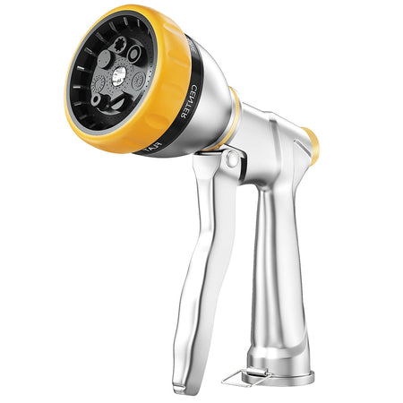 FANHAO Garden Hose Nozzle Sprayer 100% Heavy Duty Metal Water Hose Sprayer - FANHAO