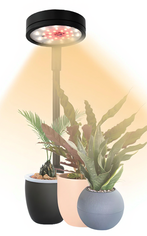 FANHAO Smart LED Grow Light for Indoor Plants, Dimmable & Micro Landscape Design, Full Spectrum Plant Lamp for Home Use