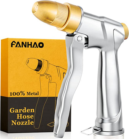 FANHAO Garden Hose Nozzle with Brass Tip