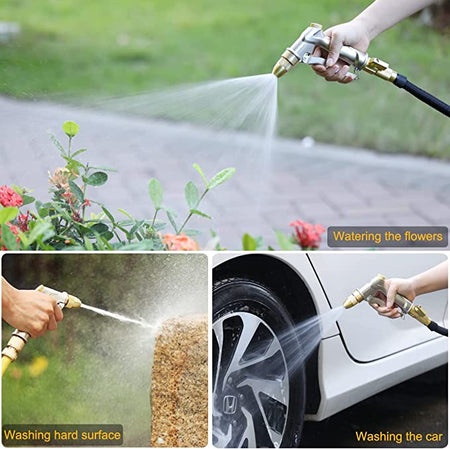 FANHAO Garden Hose Nozzle with Brass Tip - FANHAO